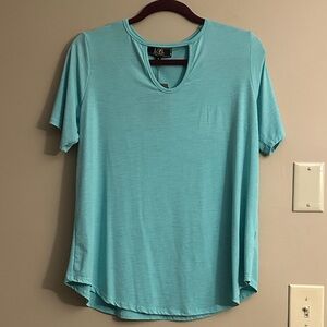 L&B Aqua Short Sleeve Women's Tee